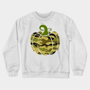 Camo Pumpkin Crewneck Sweatshirt